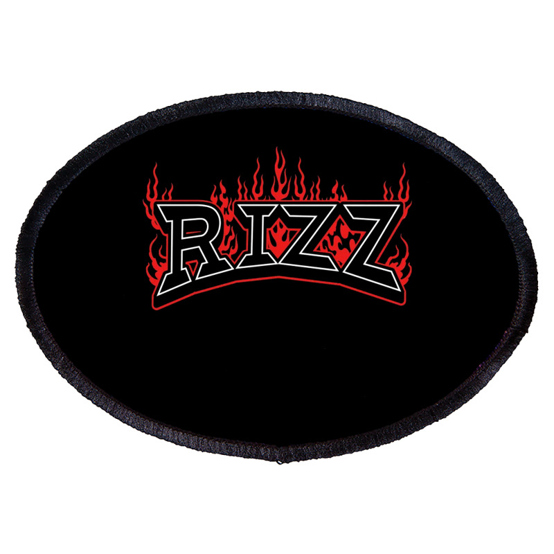 Rizz Oval Patch | Artistshot