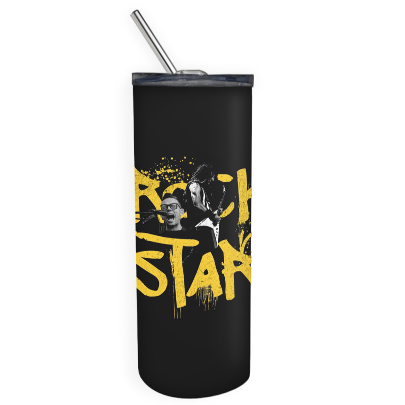 Rockstar - Music Skinny Tumbler | Artistshot