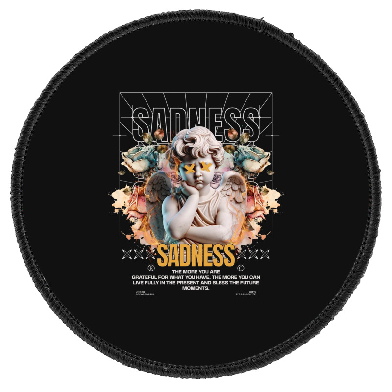 Sadness Future Round Patch | Artistshot