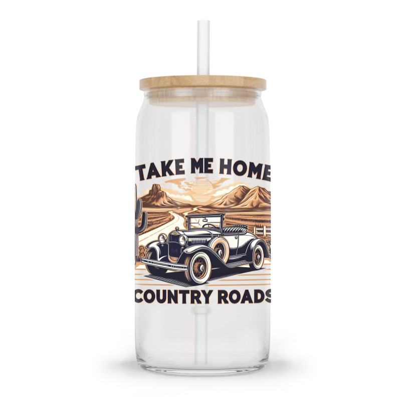 Take Me Home Glass Tumbler | Artistshot