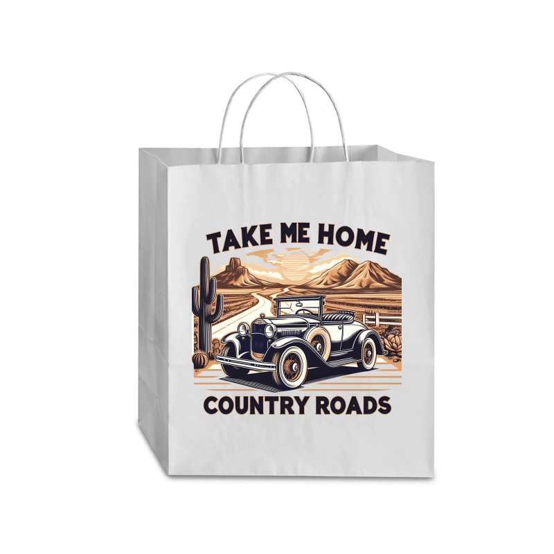 Take Me Home Traveler Paper Bag -13 X 6 X 15 3/4 | Artistshot