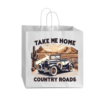 Take Me Home Vogue Paper Bag - 16 X 6 X 12 | Artistshot