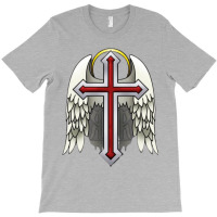 Guardian Winged Cross T-shirt | Artistshot