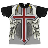 Guardian Winged Cross Graphic T-shirt | Artistshot