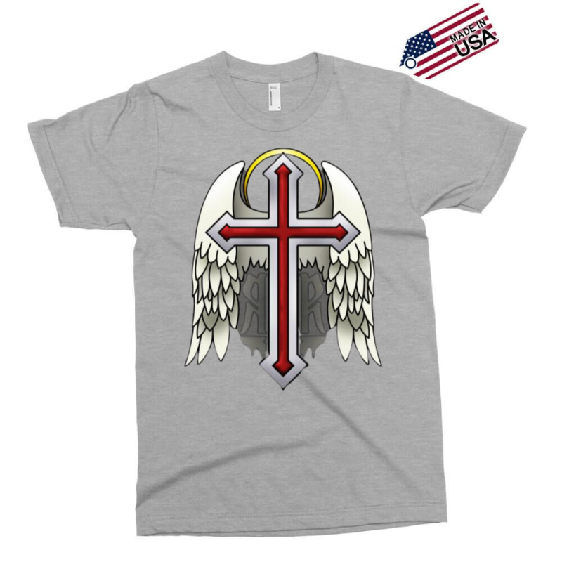 Guardian Winged Cross Exclusive T-shirt | Artistshot