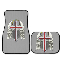 Guardian Winged Cross Full Set Car Mats | Artistshot