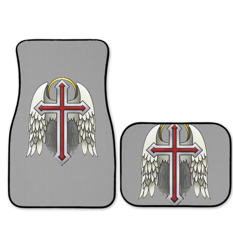 Guardian Winged Cross Full Set Car Mats | Artistshot