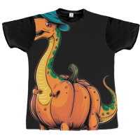 Pumpkasaurus Graphic T-shirt | Artistshot