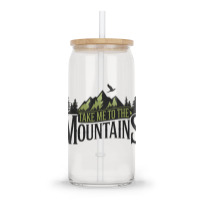 Take Me To The Mountains Glass Tumbler | Artistshot