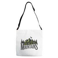 Take Me To The Mountains Adjustable Strap Totes | Artistshot