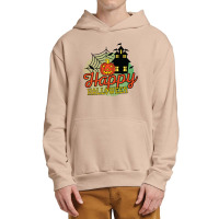 Happy Halloween Pumpkin Boo Witch Urban Pullover Hoodie | Artistshot