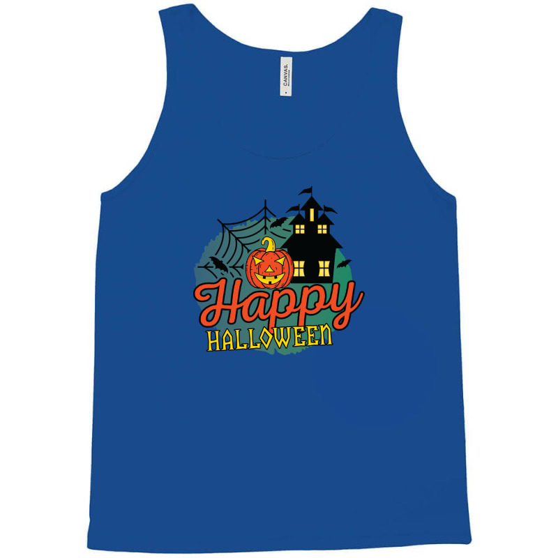 Happy Halloween Pumpkin Boo Witch Tank Top | Artistshot