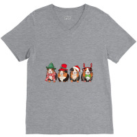 Merry Pigmas V-neck Tee | Artistshot