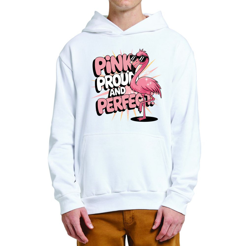 Pink Proud And Perfect Urban Pullover Hoodie | Artistshot