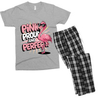 Pink Proud And Perfect Men's T-shirt Pajama Set | Artistshot