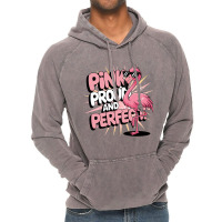 Pink Proud And Perfect Vintage Hoodie | Artistshot