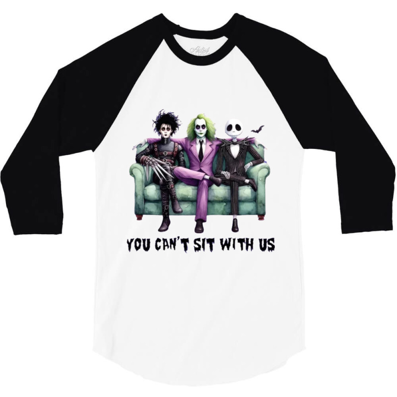 You Cant Sit With Us Halloween 3/4 Sleeve Shirt | Artistshot