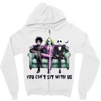 You Cant Sit With Us Halloween Zipper Hoodie | Artistshot