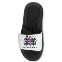 You Cant Sit With Us Halloween Slide Sandal | Artistshot