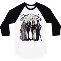 You Can't Sit With Us, Halloween 3/4 Sleeve Shirt | Artistshot