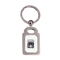 You Can't Sit With Us, Halloween Silver Rectangle Keychain | Artistshot