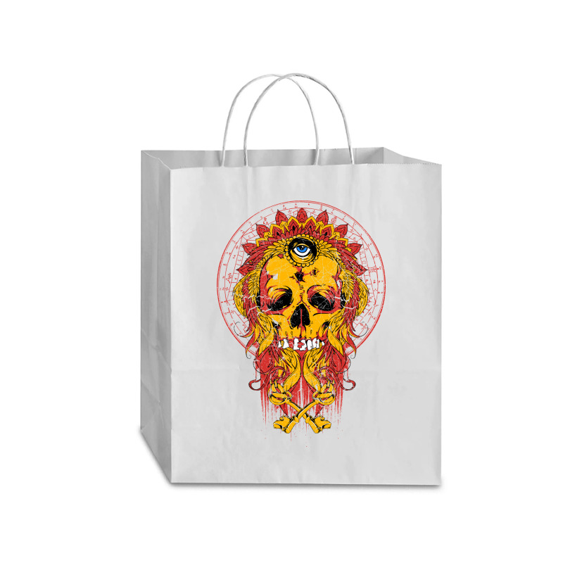 Skull, Skulls, Skeleton, Eyes Traveler Paper Bag -13 X 6 X 15 3/4 | Artistshot