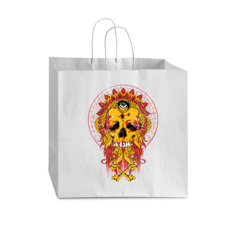 Skull, Skulls, Skeleton, Eyes Vogue Paper Bag - 16 X 6 X 12 | Artistshot