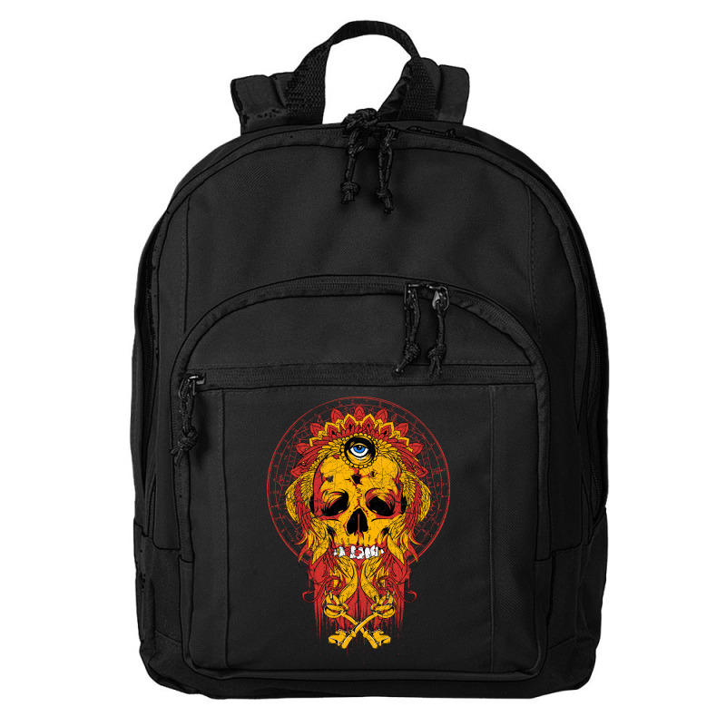 Skull, Skulls, Skeleton, Eyes Basic Backpack | Artistshot