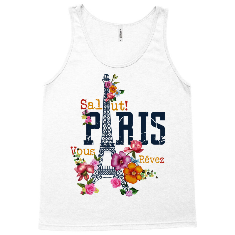 Europe City, Flowers Tank Top | Artistshot