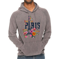 Europe City, Flowers Vintage Hoodie | Artistshot