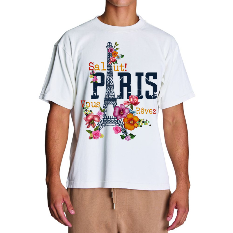 Europe City, Flowers Urban Heavy T-shirt | Artistshot