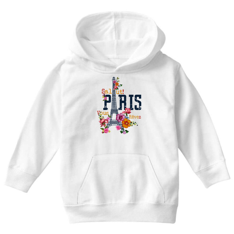 Europe City, Flowers Youth Hoodie | Artistshot