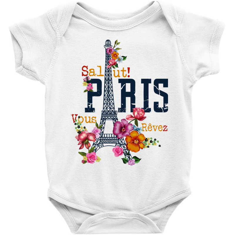 Europe City, Flowers Baby Bodysuit | Artistshot