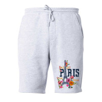 Europe City, Flowers Fleece Short | Artistshot