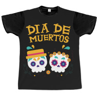 Dia De Muertos, Skull, Skeleton Graphic T-shirt | Artistshot