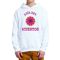 Dia De Muertos, Flowers Urban Pullover Hoodie | Artistshot