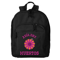 Dia De Muertos, Flowers Basic Backpack | Artistshot