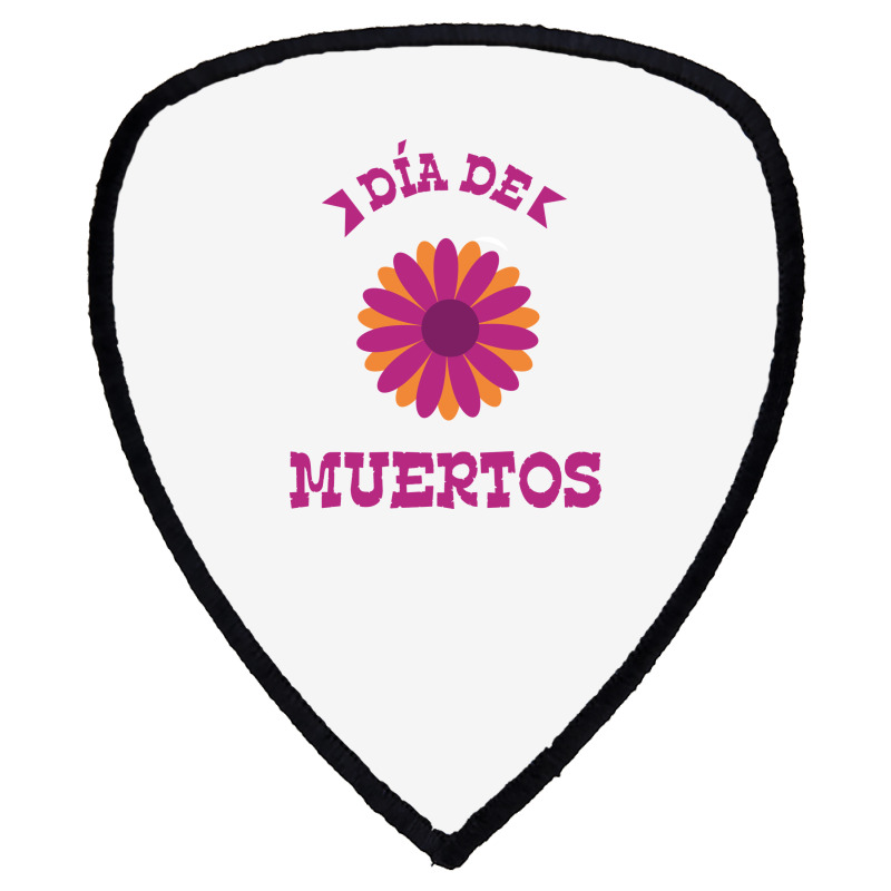 Dia De Muertos, Flowers Shield S Patch | Artistshot