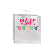 Dia De Muertos, Hearts Jumbo Paper Bag - 18 X 7 X 18 3/4 | Artistshot