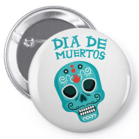 Dia De Muertos, Skull, Skulls, Skeleton Pin-back Button | Artistshot