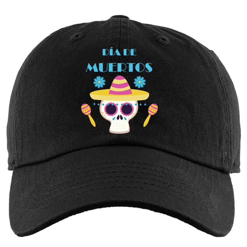 Dia De Muertos, Skull, Skulls, Skeleton, Flowers Kids Cap | Artistshot