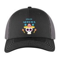 Dia De Muertos, Skull, Skulls, Skeleton, Flowers Classic Trucker Hat | Artistshot