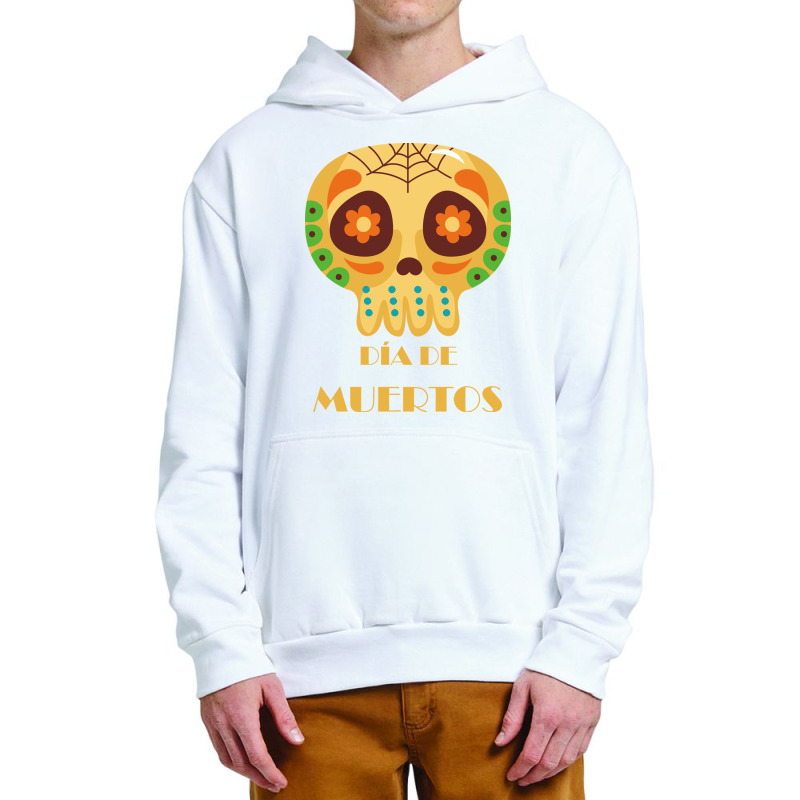 Dia De Muertos, Skull, Skulls, Skeleton, Flowers Urban Pullover Hoodie | Artistshot