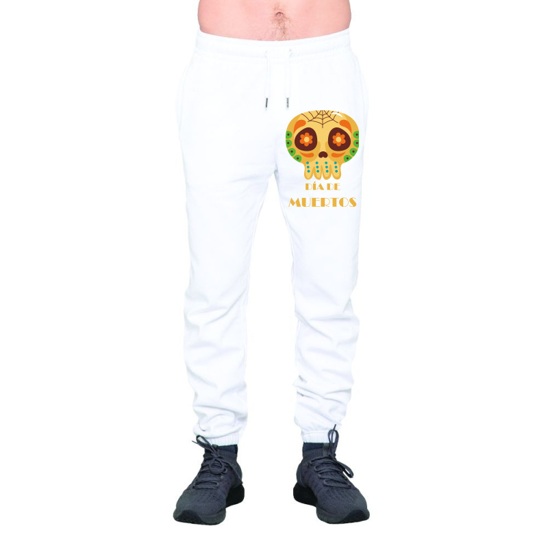 Dia De Muertos, Skull, Skulls, Skeleton, Flowers Urban Sweatpant | Artistshot