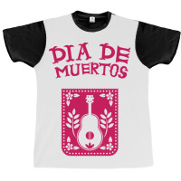 Dia De Muertos, Guitar Graphic T-shirt | Artistshot