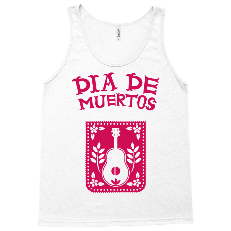 Dia De Muertos, Guitar Tank Top | Artistshot