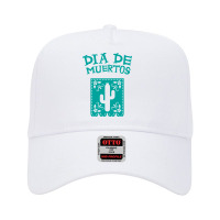 Dia De Muertos, Catus, Flowers Adjustable Baseball Cap | Artistshot