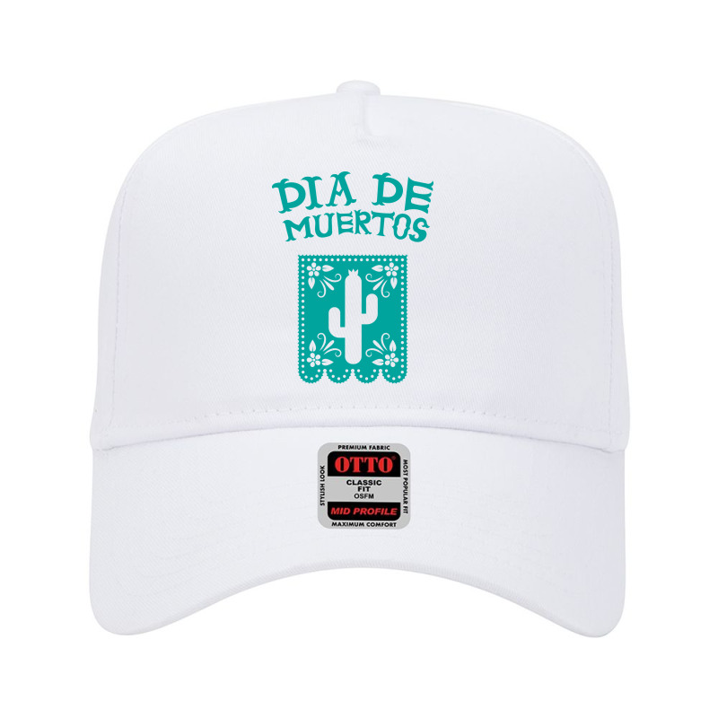 Dia De Muertos, Catus, Flowers Adjustable Baseball Cap | Artistshot