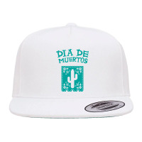 Dia De Muertos, Catus, Flowers 5 Panel Snapback Cap | Artistshot