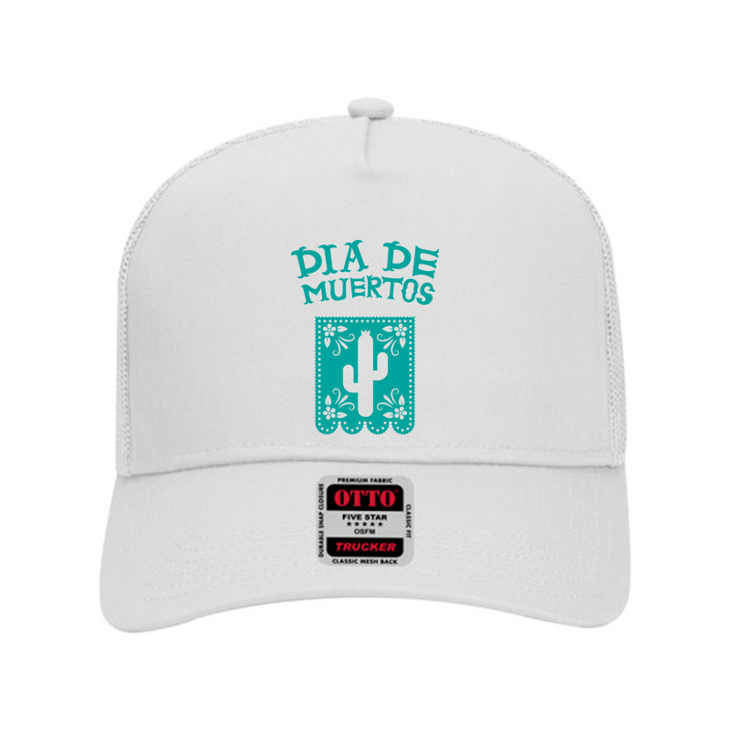 Dia De Muertos, Catus, Flowers Mesh Back Trucker Hat | Artistshot